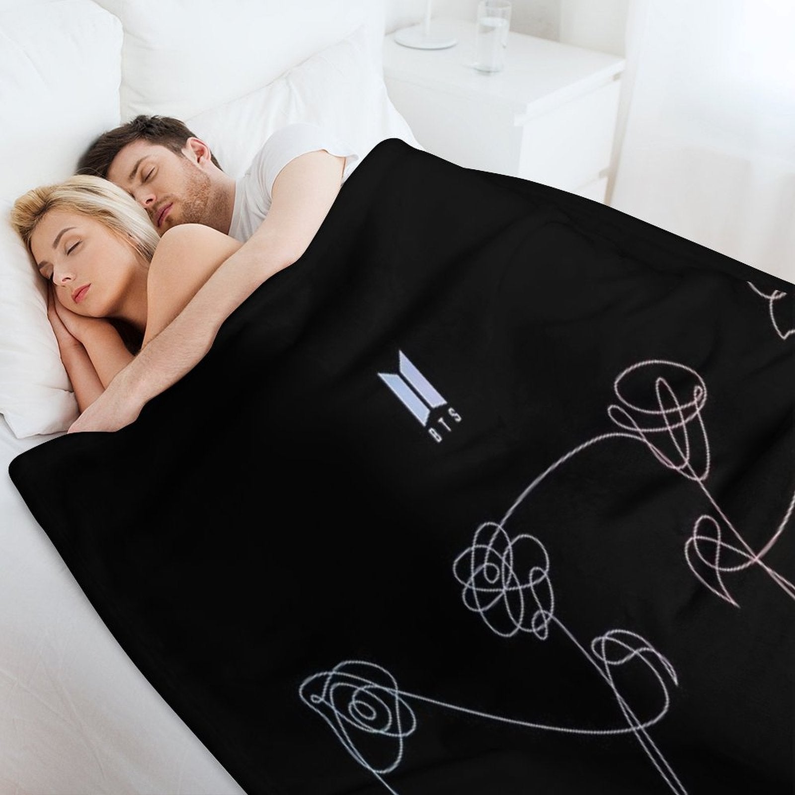 BTS LOVE YOURSELF FLOWER #1 Quick-dry Throw Blanket