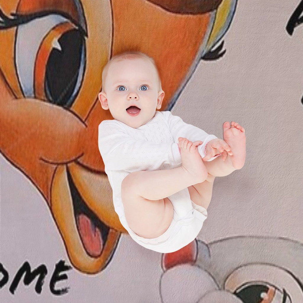 Bambi And Thumper Gift-ready Throw Blanket