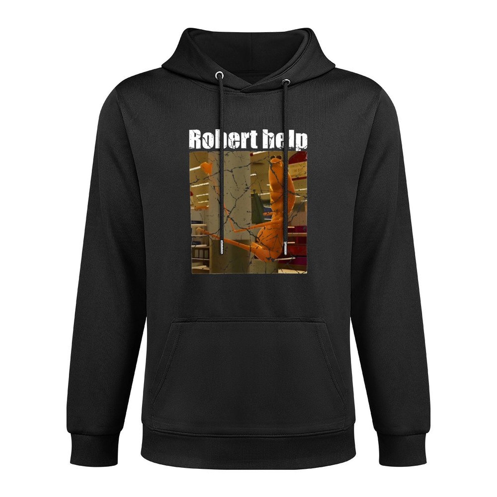 Marcus The Worm Robert Help Funny Meme All-Day Comfort Hoodie
