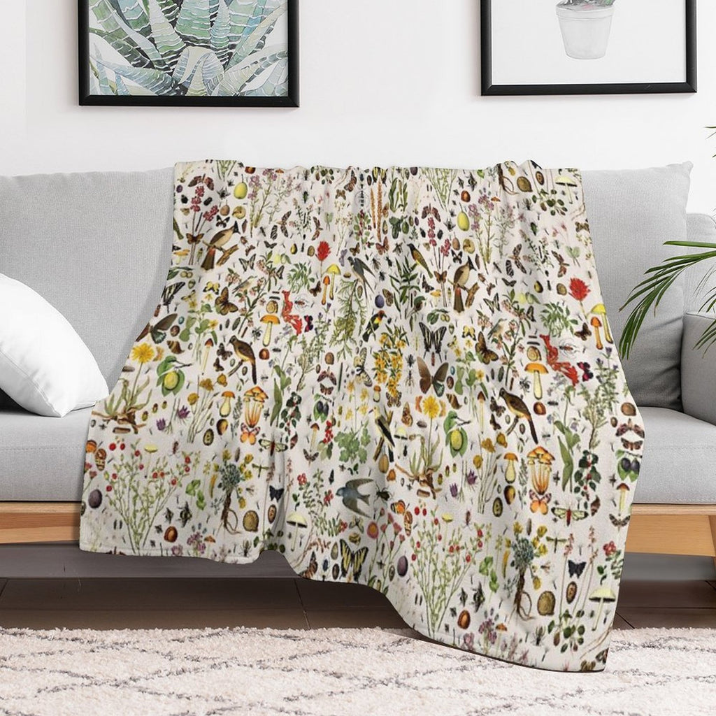 Biology of America USA Compact Throw Blanket