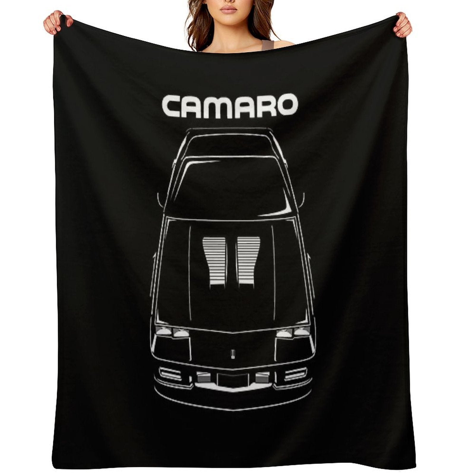 Chevrolet Camaro 3rd Gen 1982-1992 Travel-friendly Throw Blanket