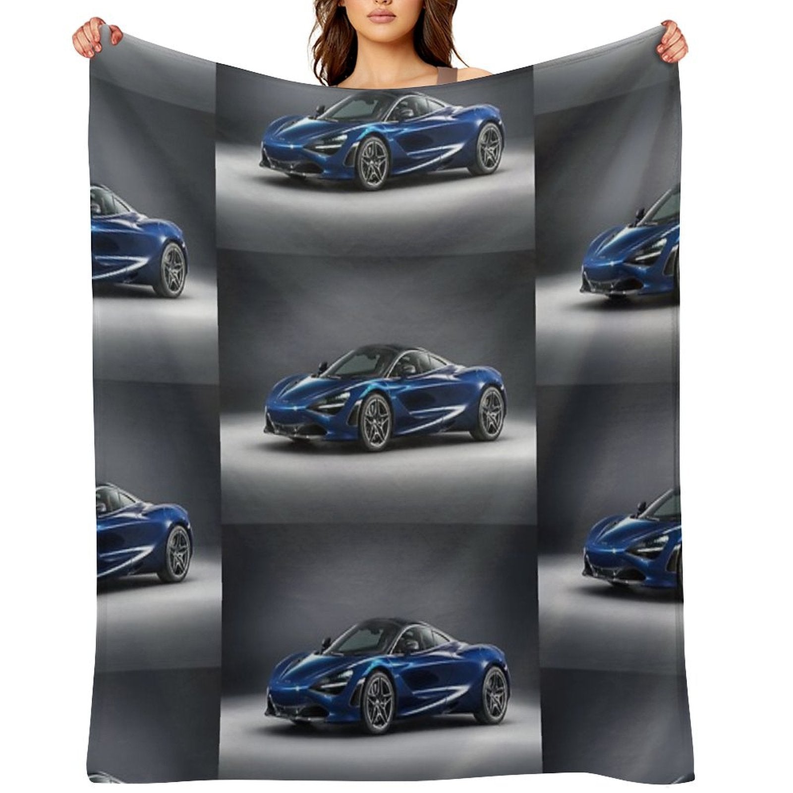 McLaren 720s Shrink-resistant Throw Blanket