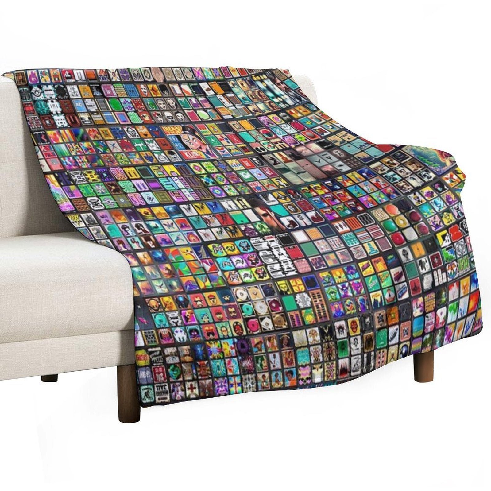 Variations on Tic Tac Toe Comfort Throw Blanket