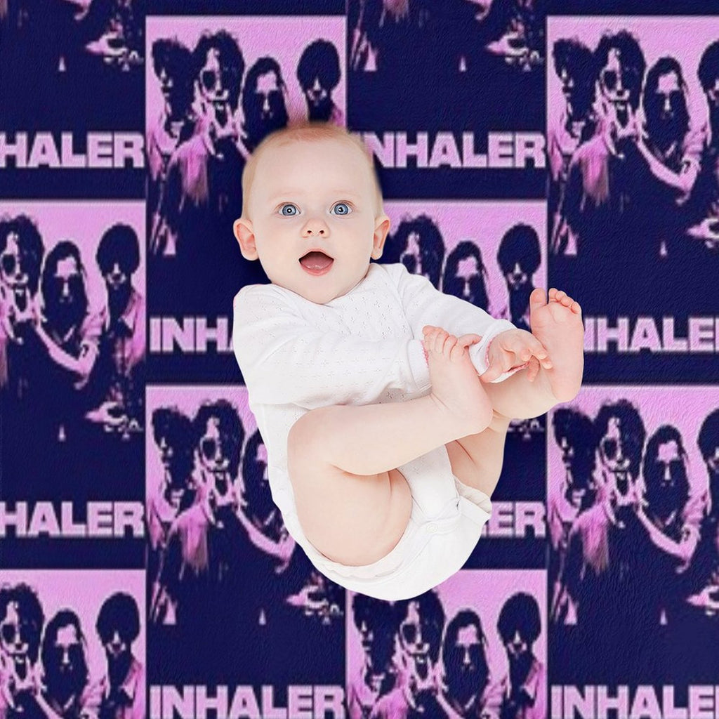 Inhaler Band Lightweight Throw Blanket