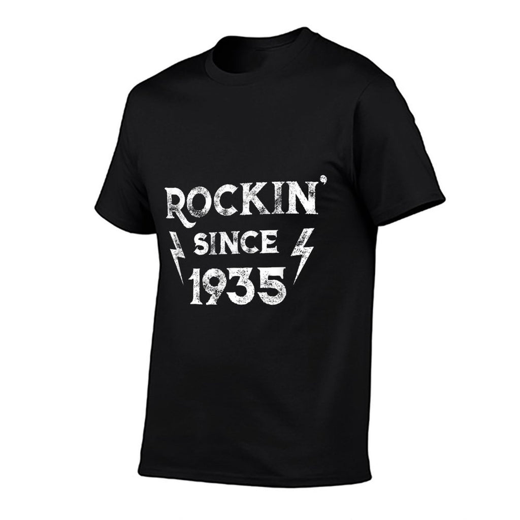 90 Year Old Classic Rock 1935 90th Birthday  Soft T-Shirt