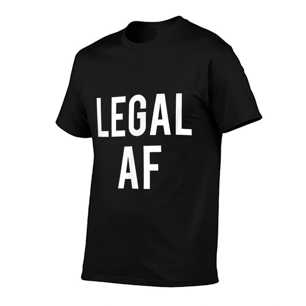 Legal Af 21st Birthday18th Birthday  Heathered Texture T-Shirt