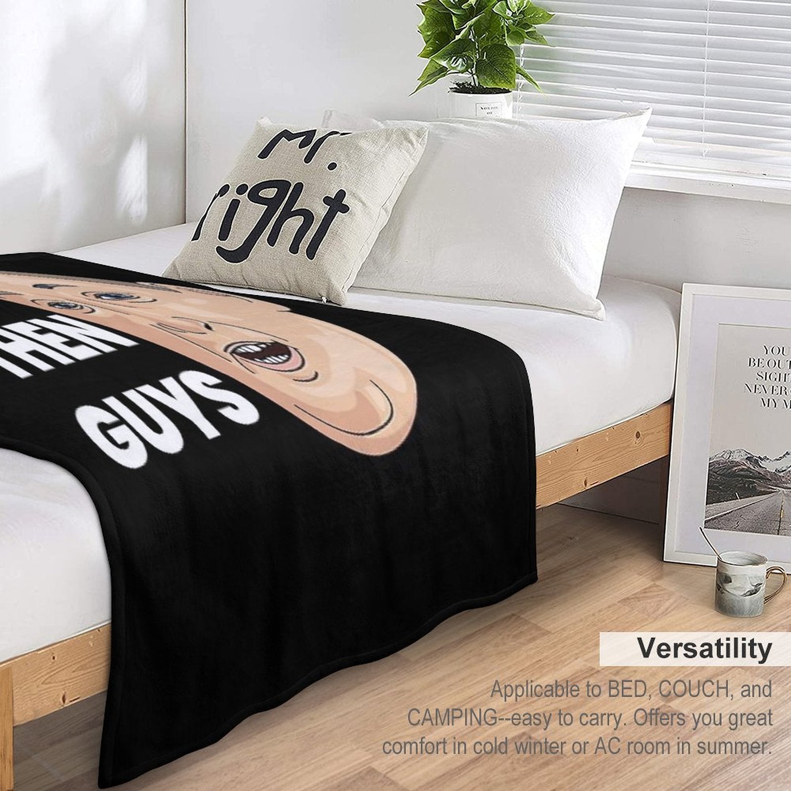 Rate My Takeaway Right Then Guys Design Anti-pilling Throw Blanket