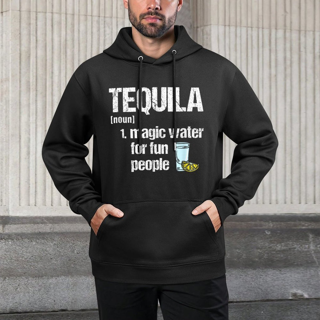 Mis Amigos Funny Salt Lime  Tacos Tequila Shape Retention Hoodie