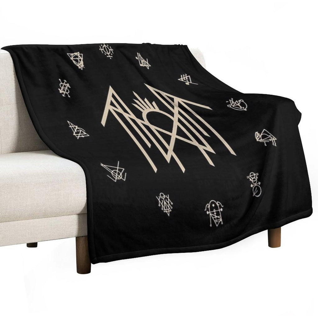 Night Comes Moon Versatility Throw Blanket