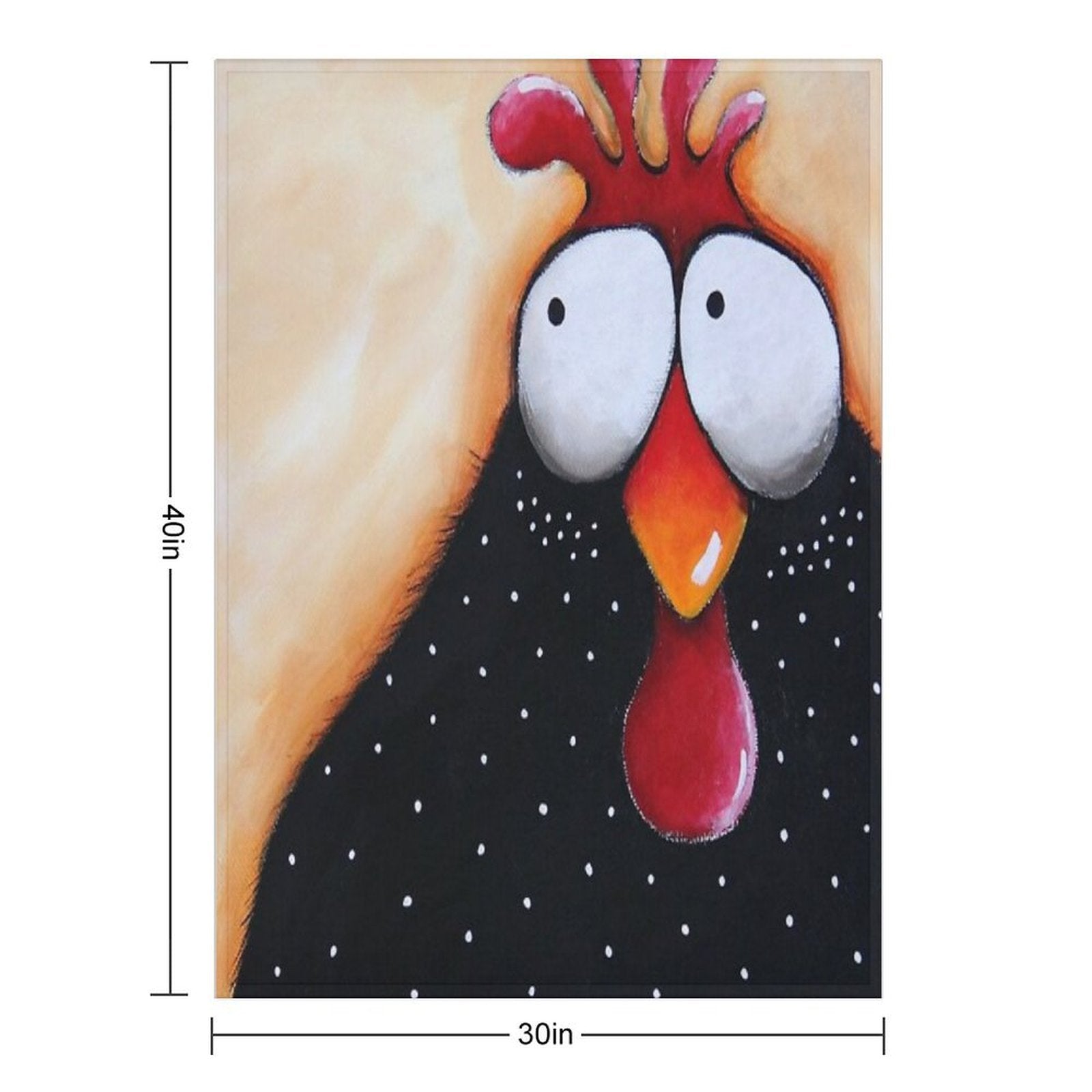 Chicken Soup Quick-dry Throw Blanket