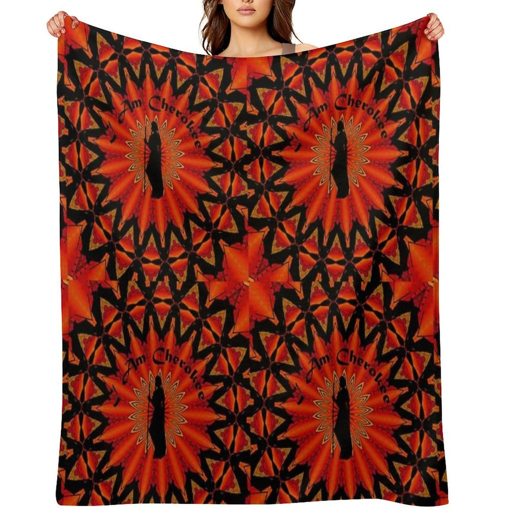 Cherokee Easy Care Throw Blanket
