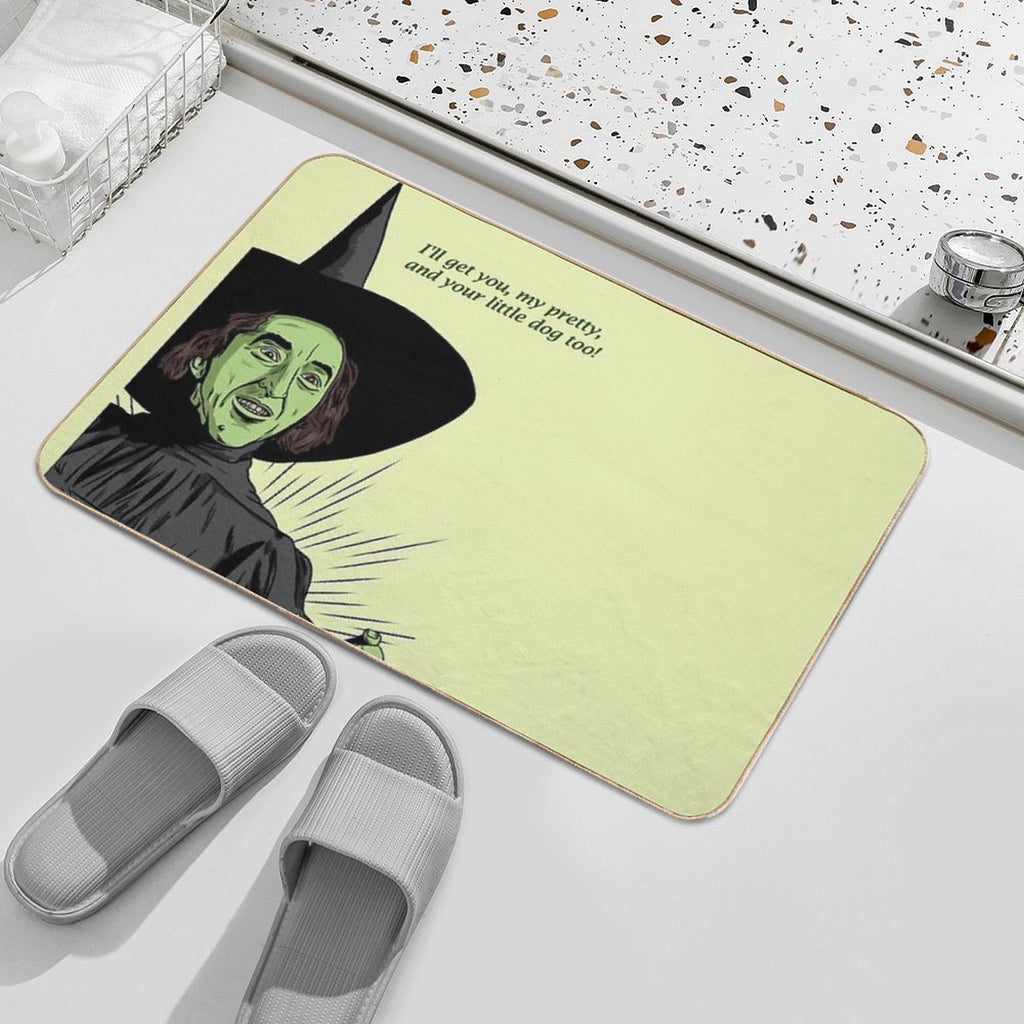Wicked Witch  Easy Maintenance Bath Mat