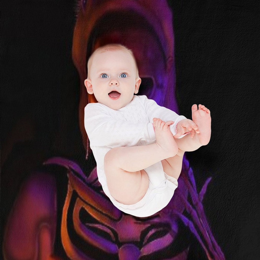 Skele-drei Wrinkle-free Throw Blanket