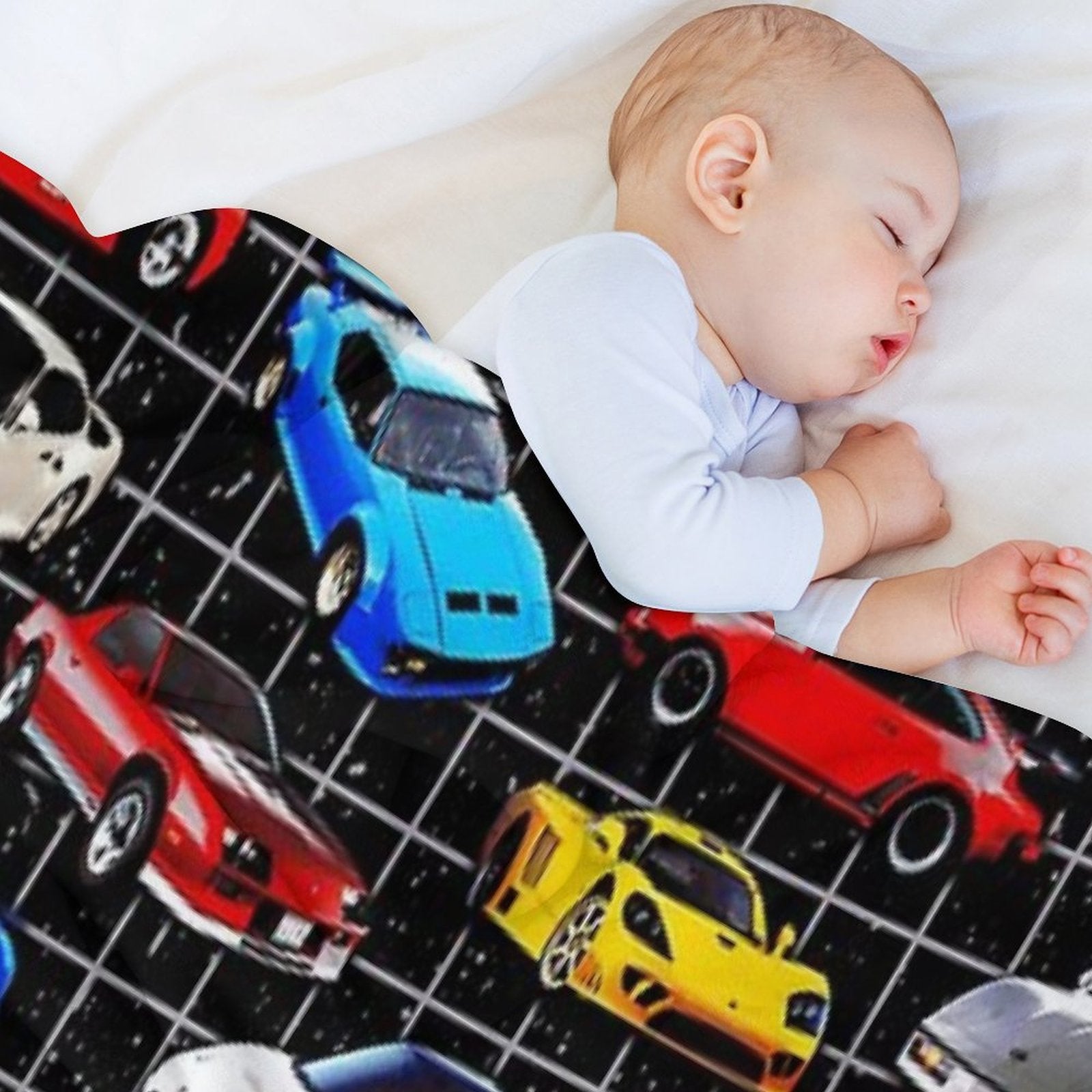 Dream Cars Machine-washable Throw Blanket