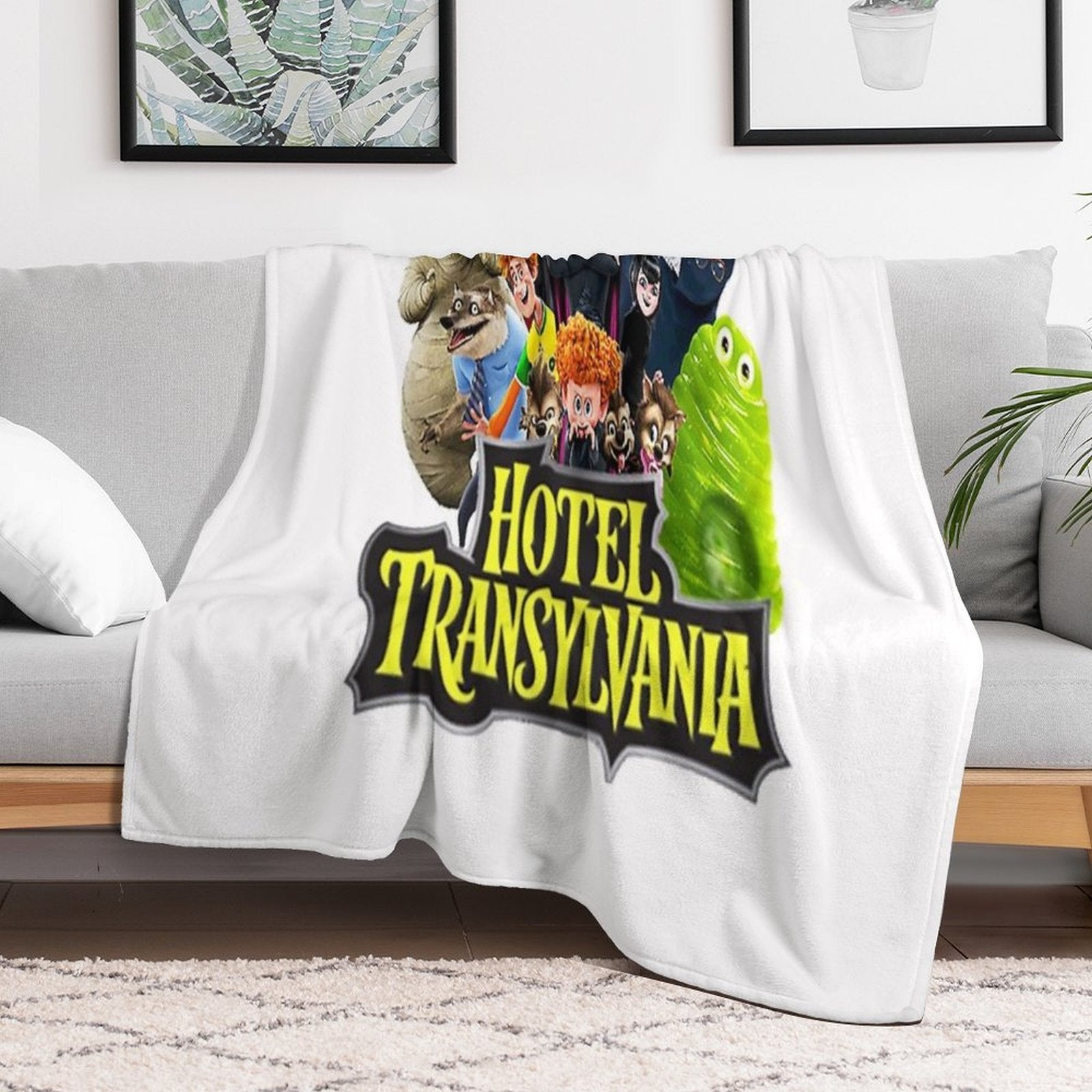 Hotel Transylvania Gift For Fans Gift-ready Throw Blanket