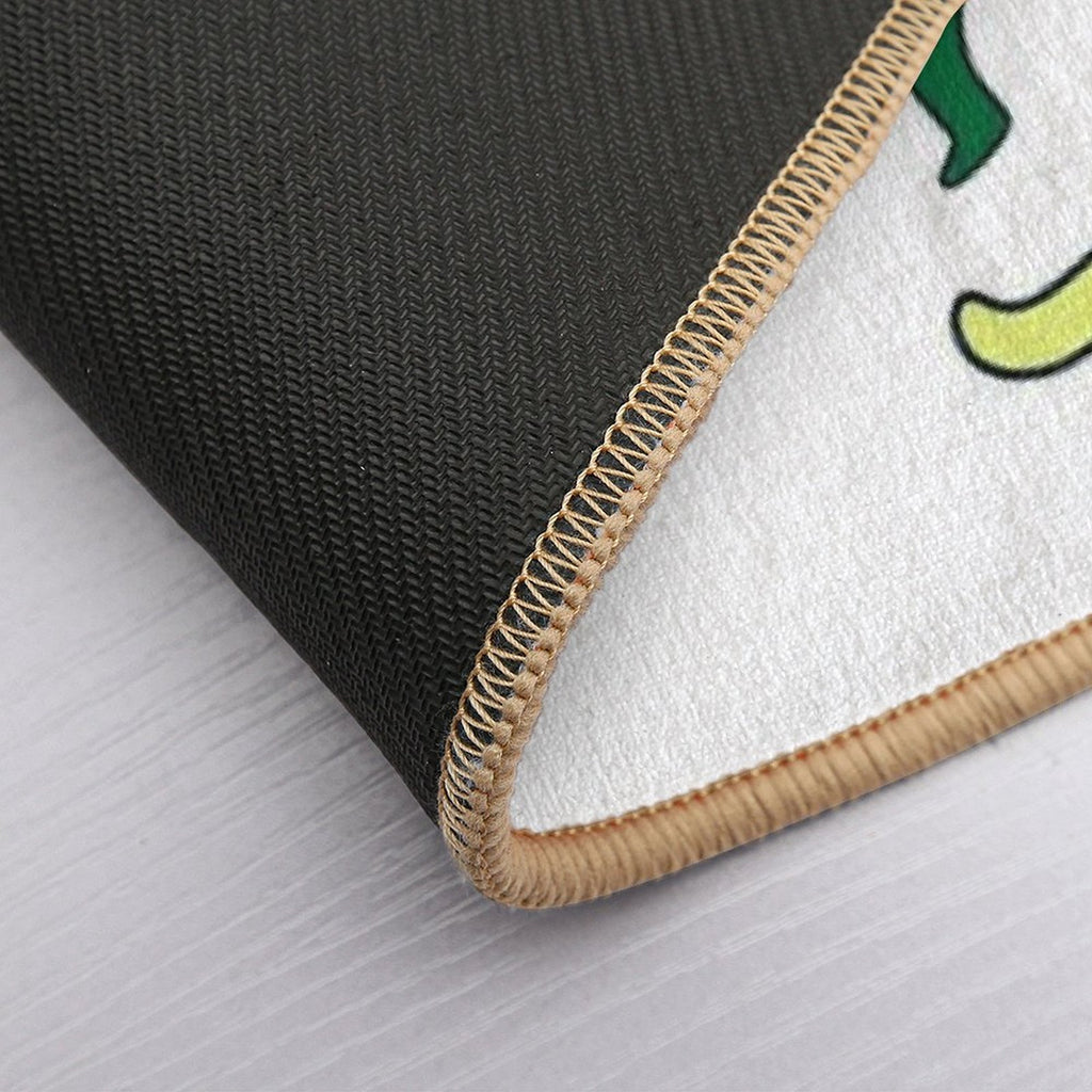 Avocado Funky Skater Bath Mat  Anti-Trip Bath Mat