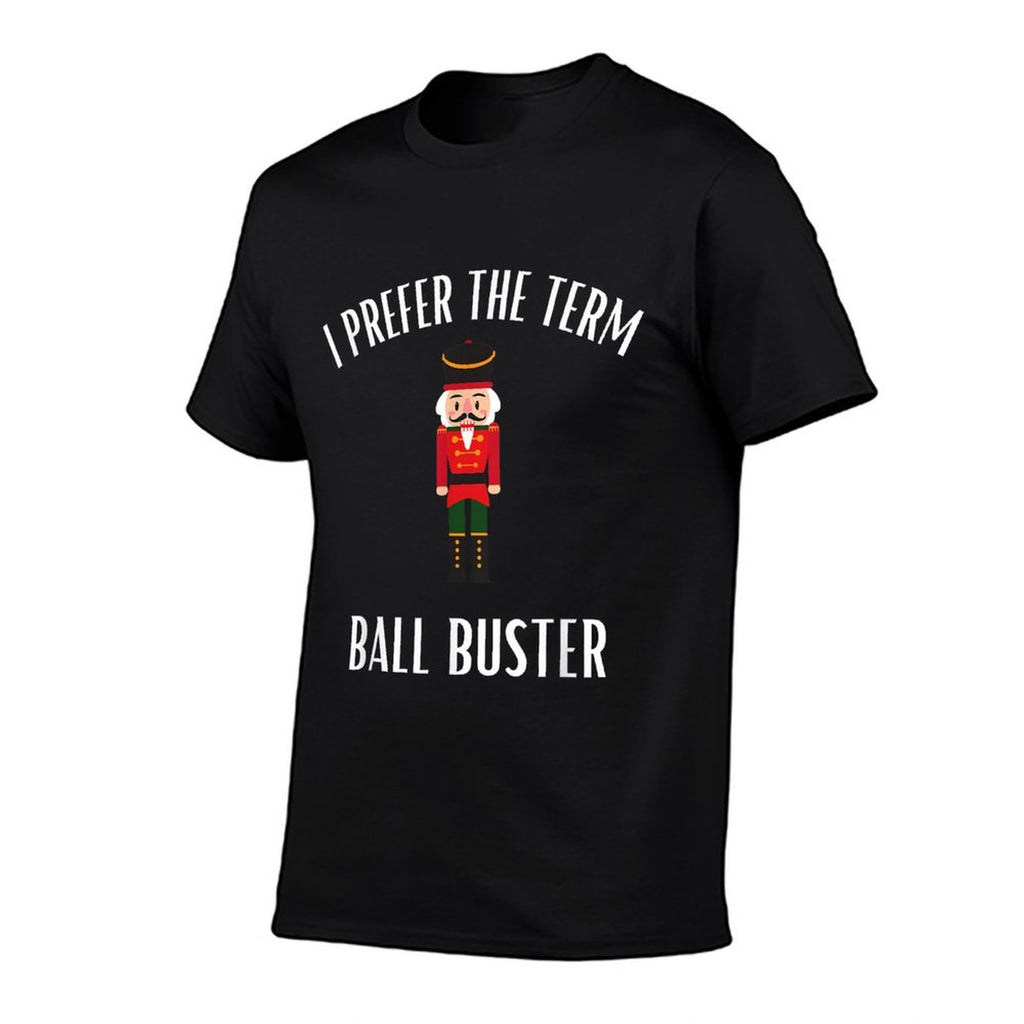 Funny Christmas Nutcracker- Ball Buster Funny Mens Christmas  Soft T-Shirt