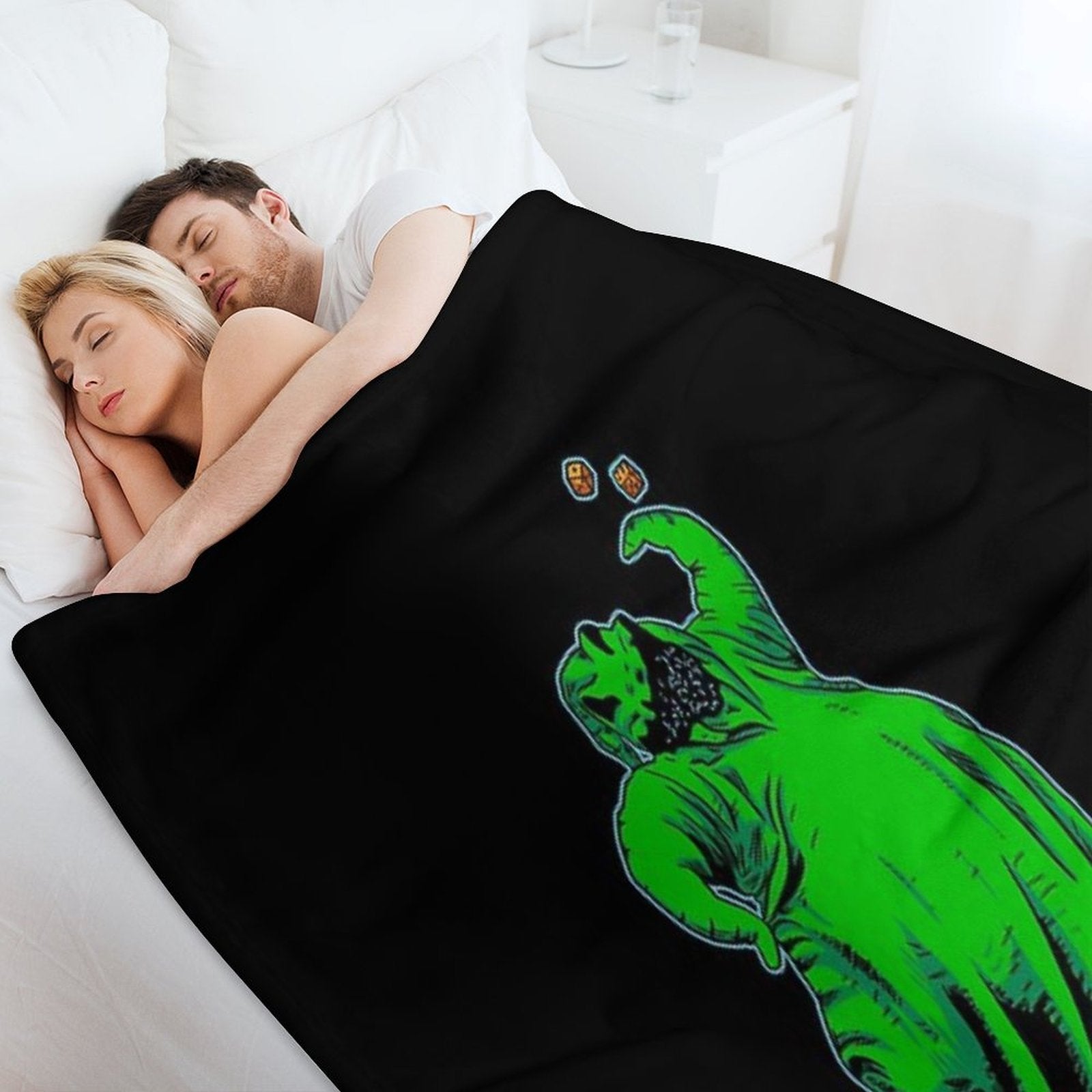 Oogie Boogie Versatility Throw Blanket