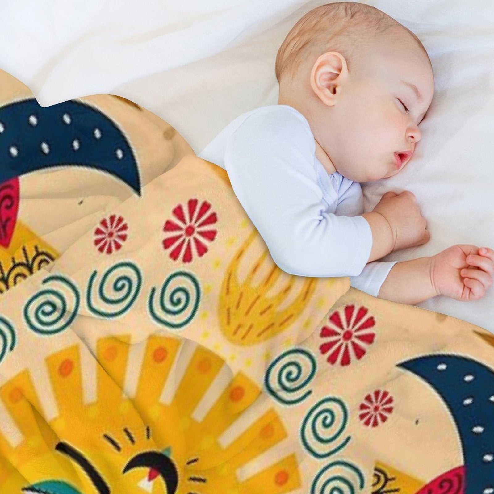 Folk Art Inspired By The Fabulous Frida Compact Throw Blanket