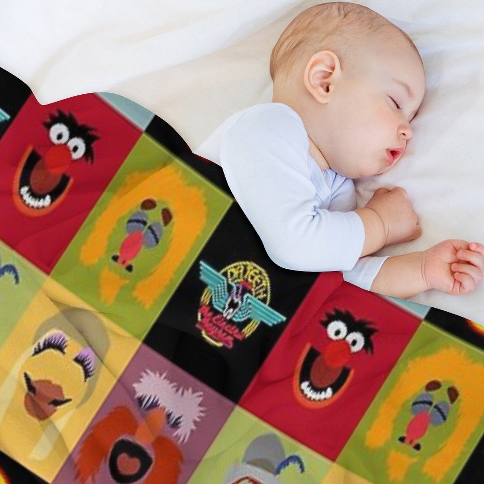 Dr. Teeth And The Electric Mayhem Ft Lips Premium Throw Blanket