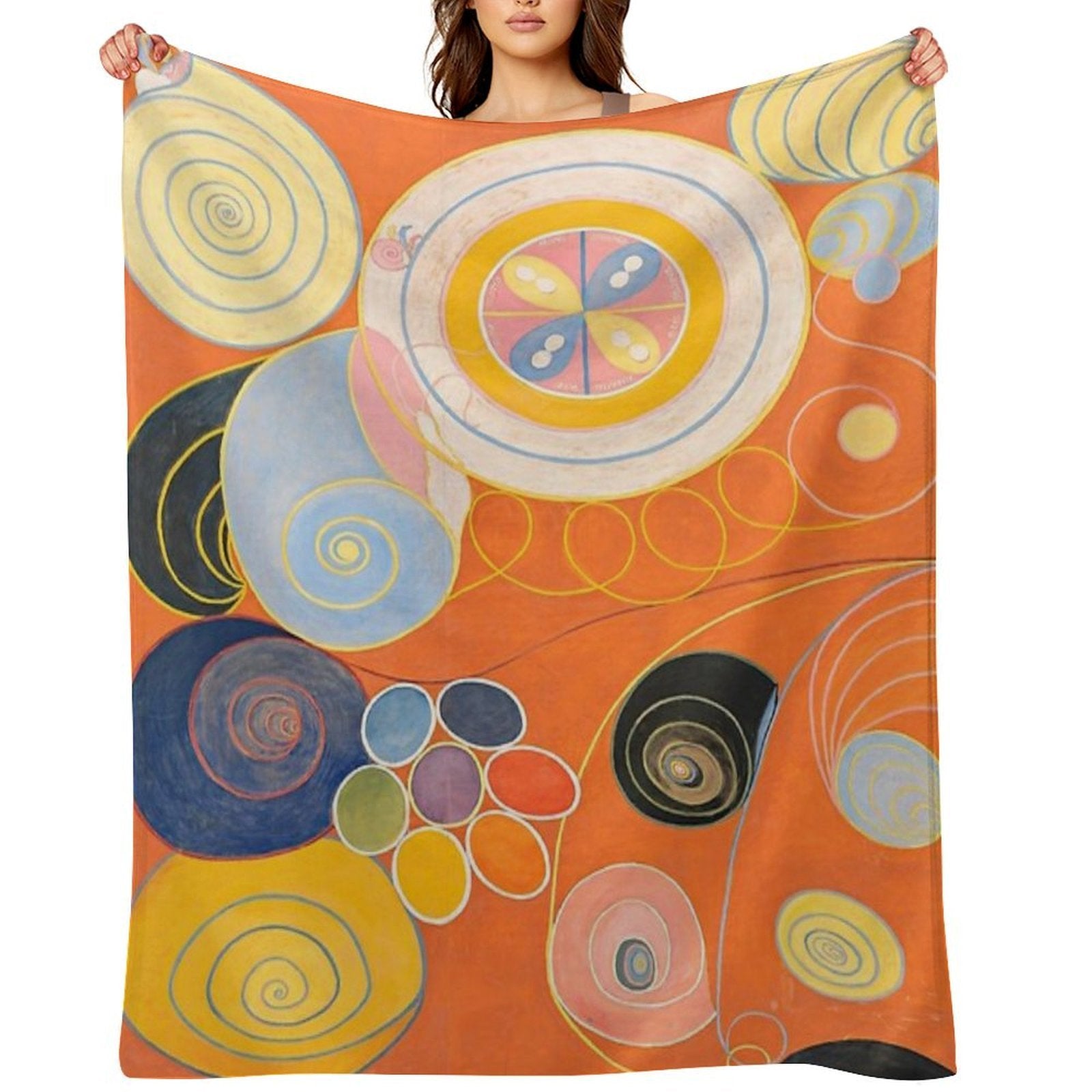 Hilma Af Klint The Ten Largest, No.3, Youth, Group IV Premium Throw Blanket
