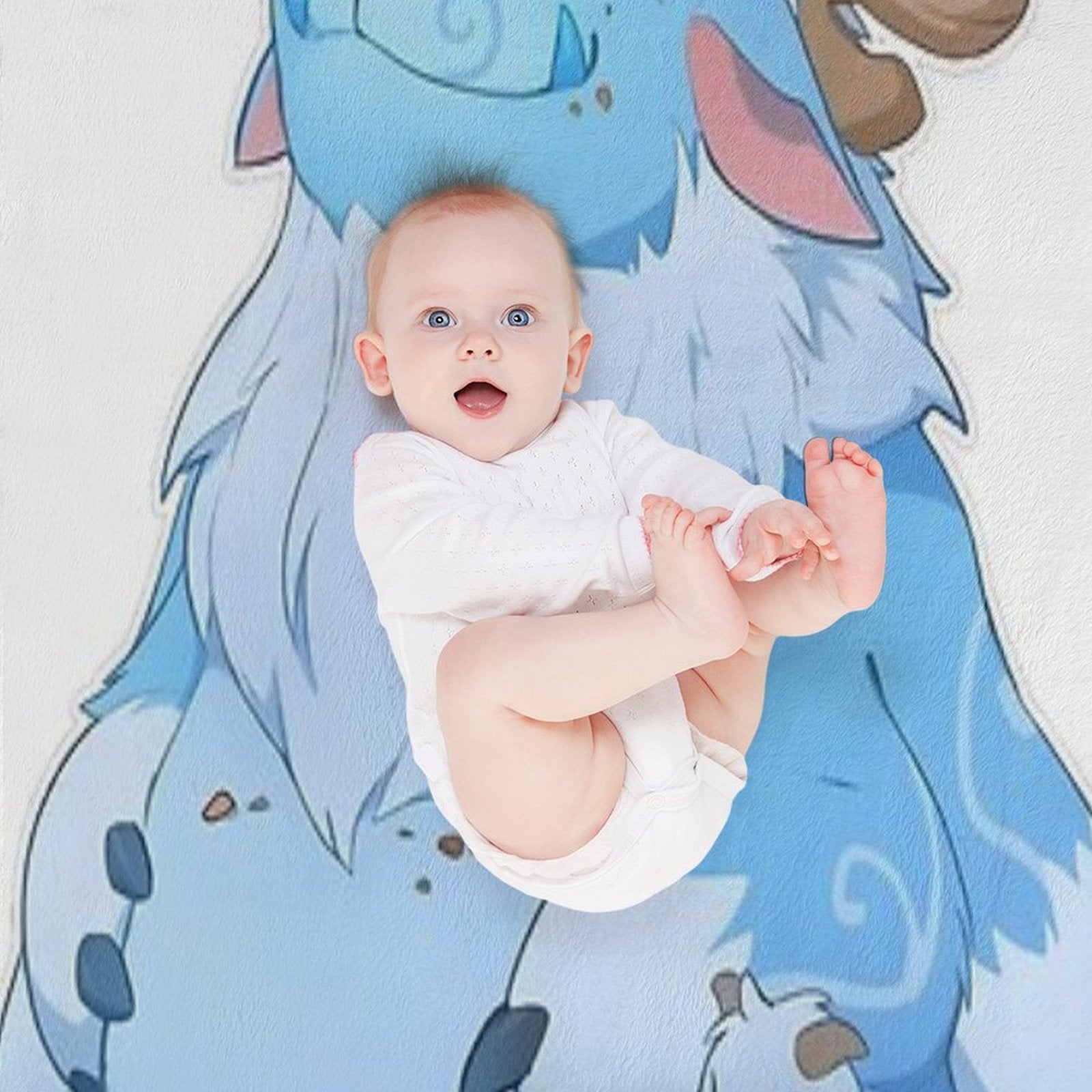 Adorable Nunu Premium Throw Blanket