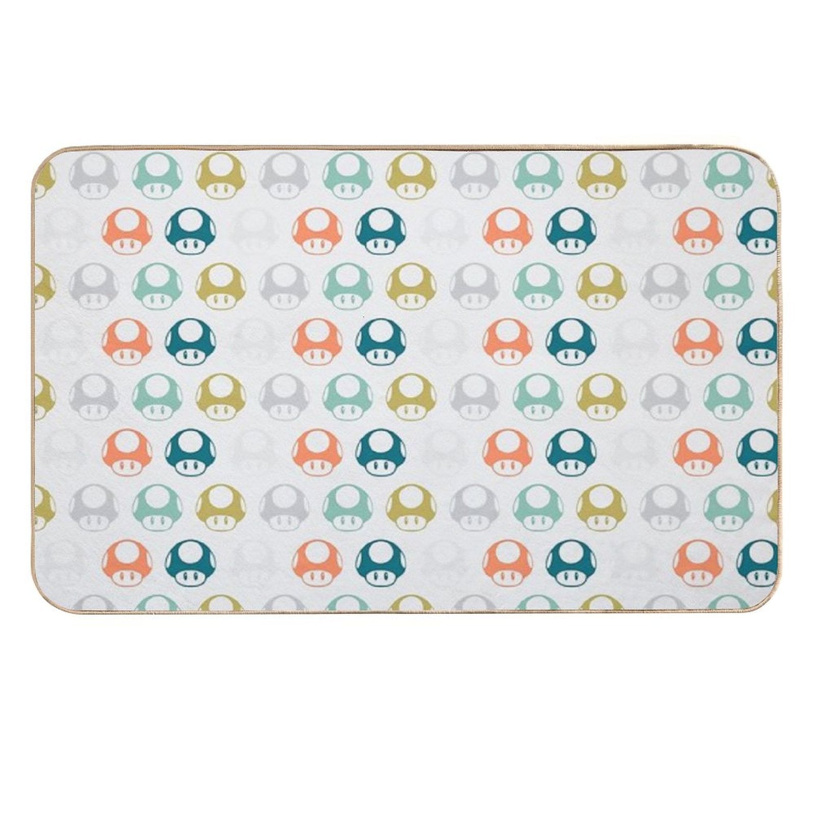 Mushrooms  High-Traffic Bath Mat