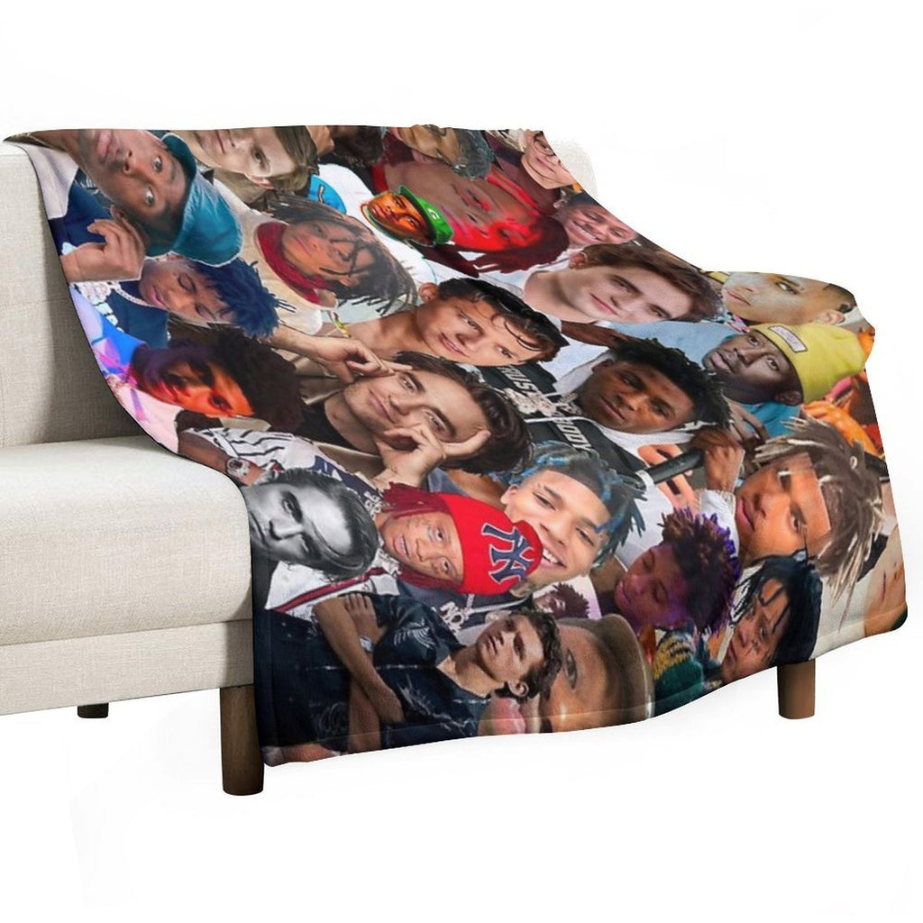 Georgia’s Custom Design Sustainable Throw Blanket