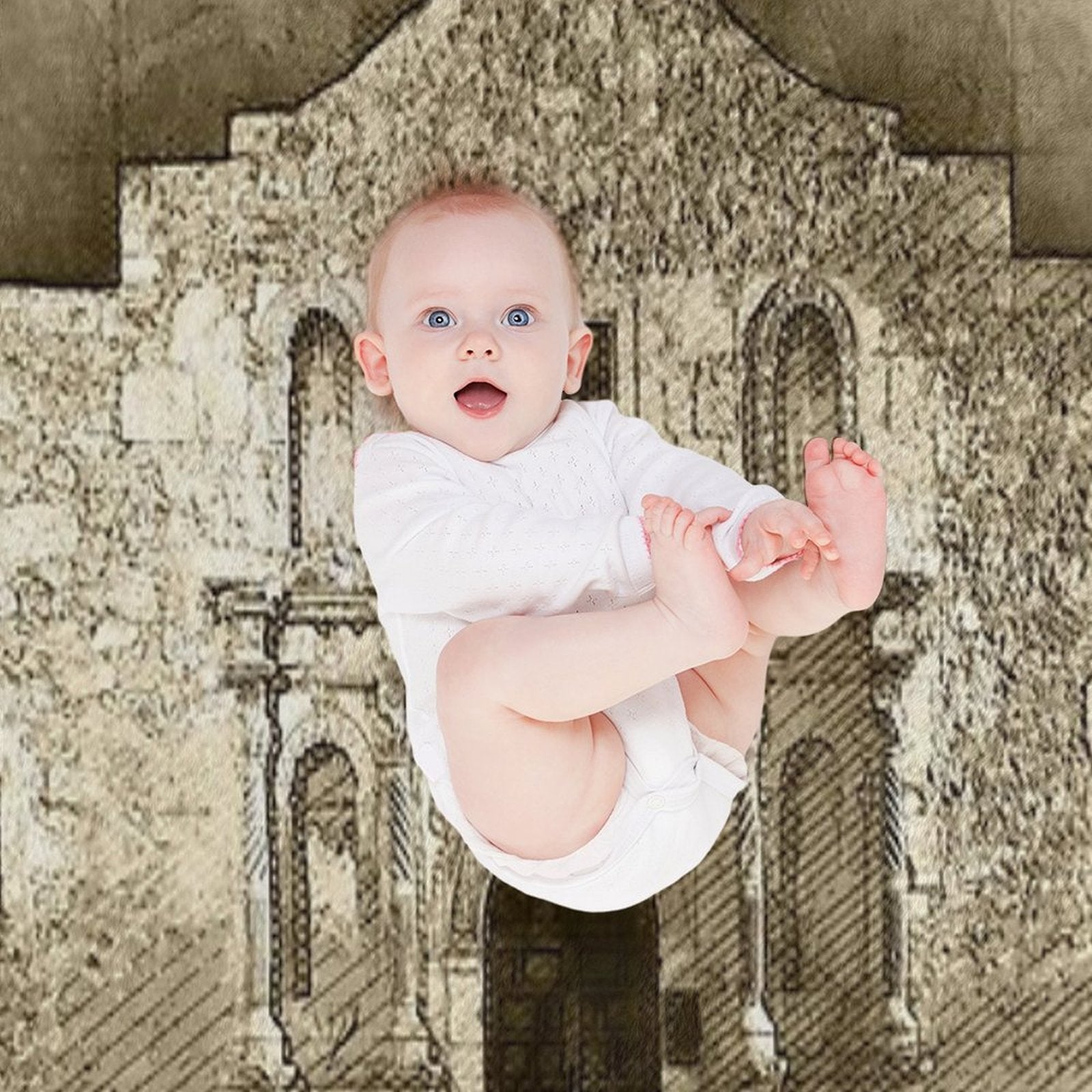 The Alamo Travel-friendly Throw Blanket