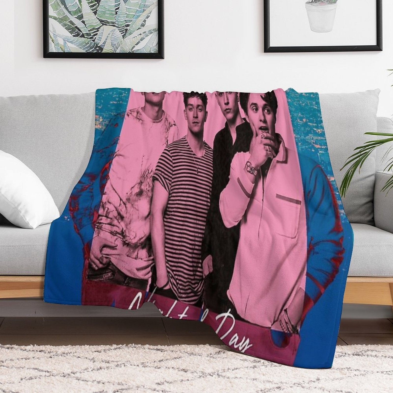 Night & Day Multi-functional Throw Blanket