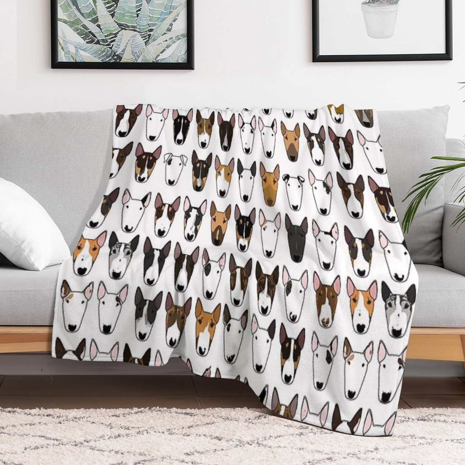 A Metre Of Bullies Eco-conscious Throw Blanket
