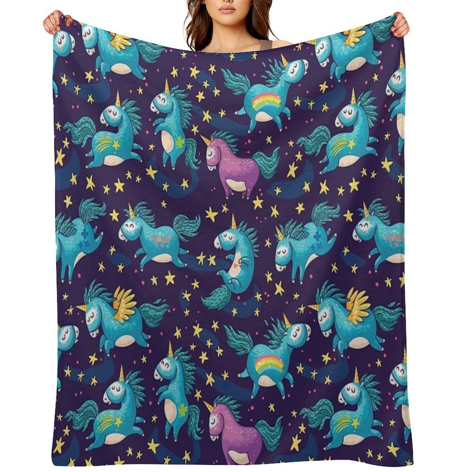 I Believe in Magic Eco-conscious Throw Blanket