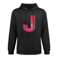 Spider Web Letter J Alphabet Monogram Initial Kids Birthday Customizable Surface Hoodie