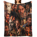Last of Us Joel Collage Velvety-soft Throw Blanket