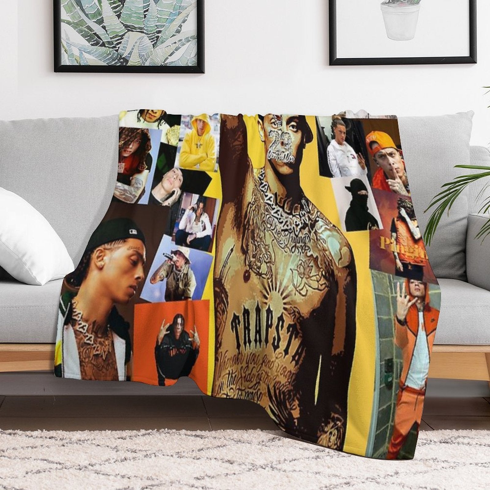 Central Cee Durable Throw Blanket
