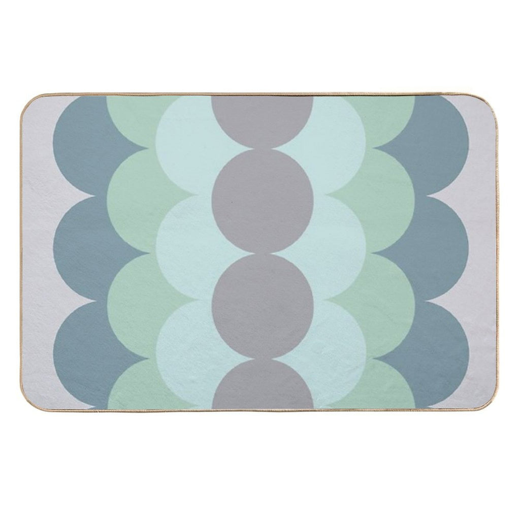 Gradual Mint  Non-Slip Bath Mat