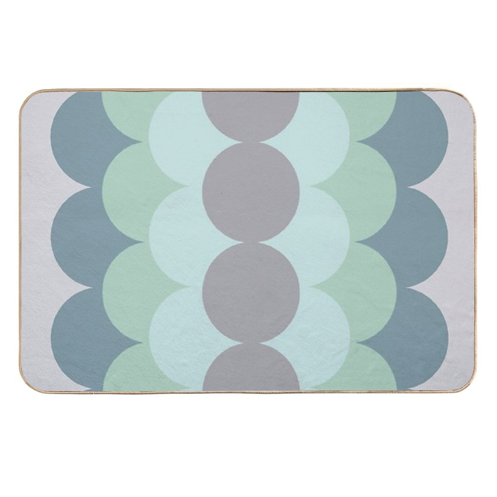 Gradual Mint  Non-Slip Bath Mat