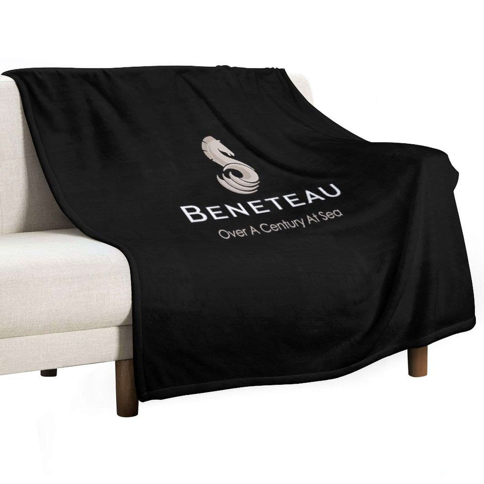 Beneteau Sailboat Sailing Yacht POCKET SIDE All-season Throw Blanket