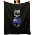 Down Under! Comfort Throw Blanket