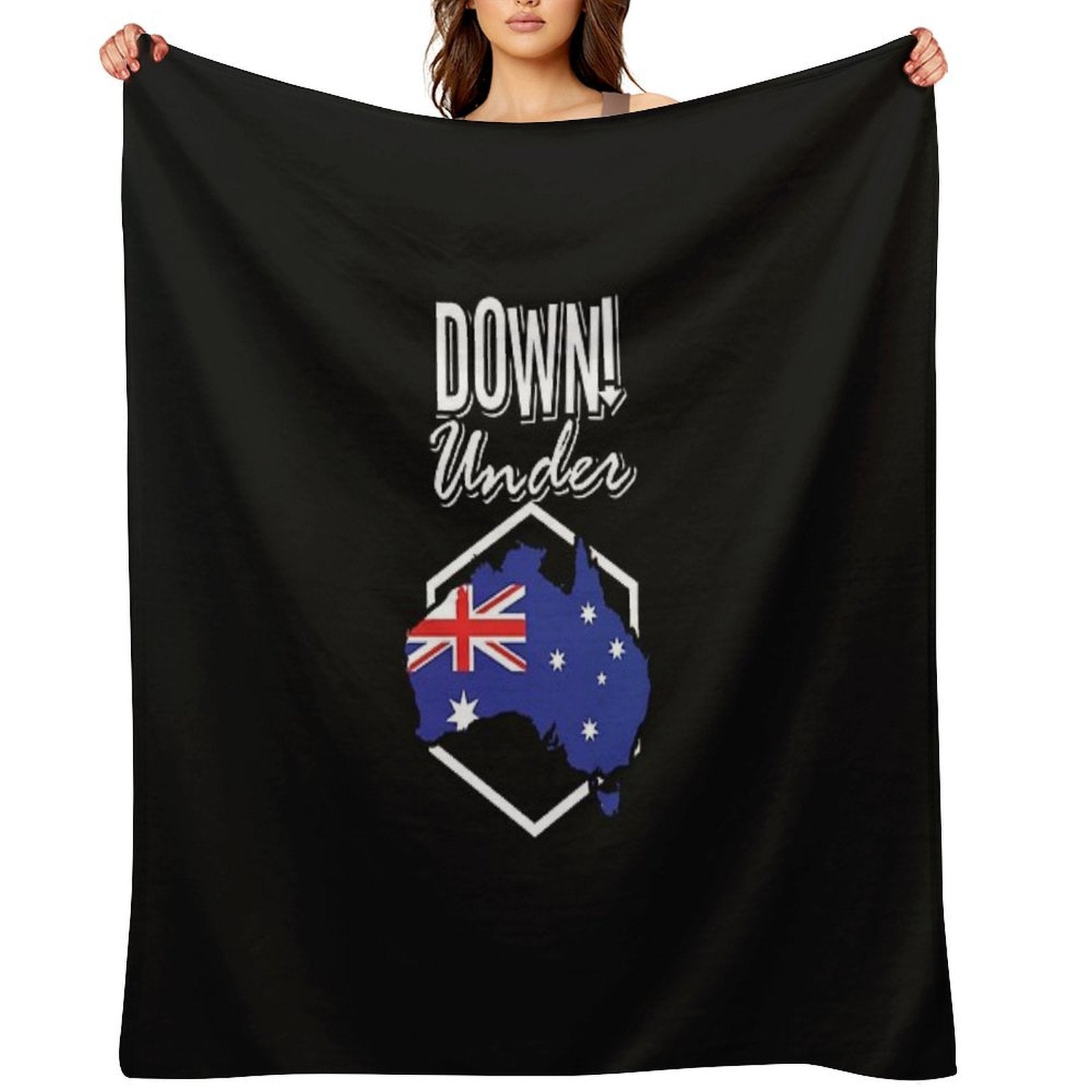 Down Under! Comfort Throw Blanket