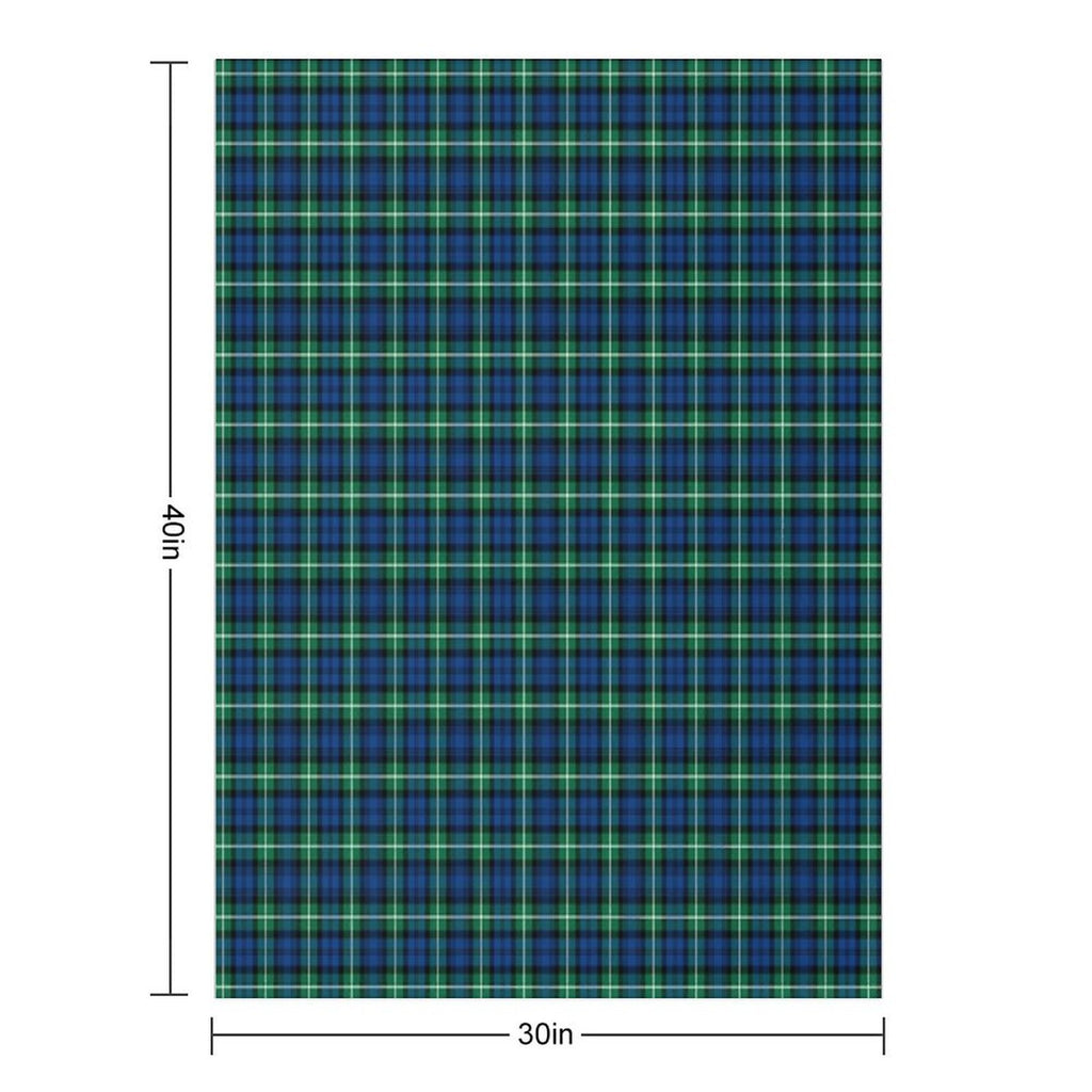 Clan Lamont Tartan Velvety-soft Throw Blanket