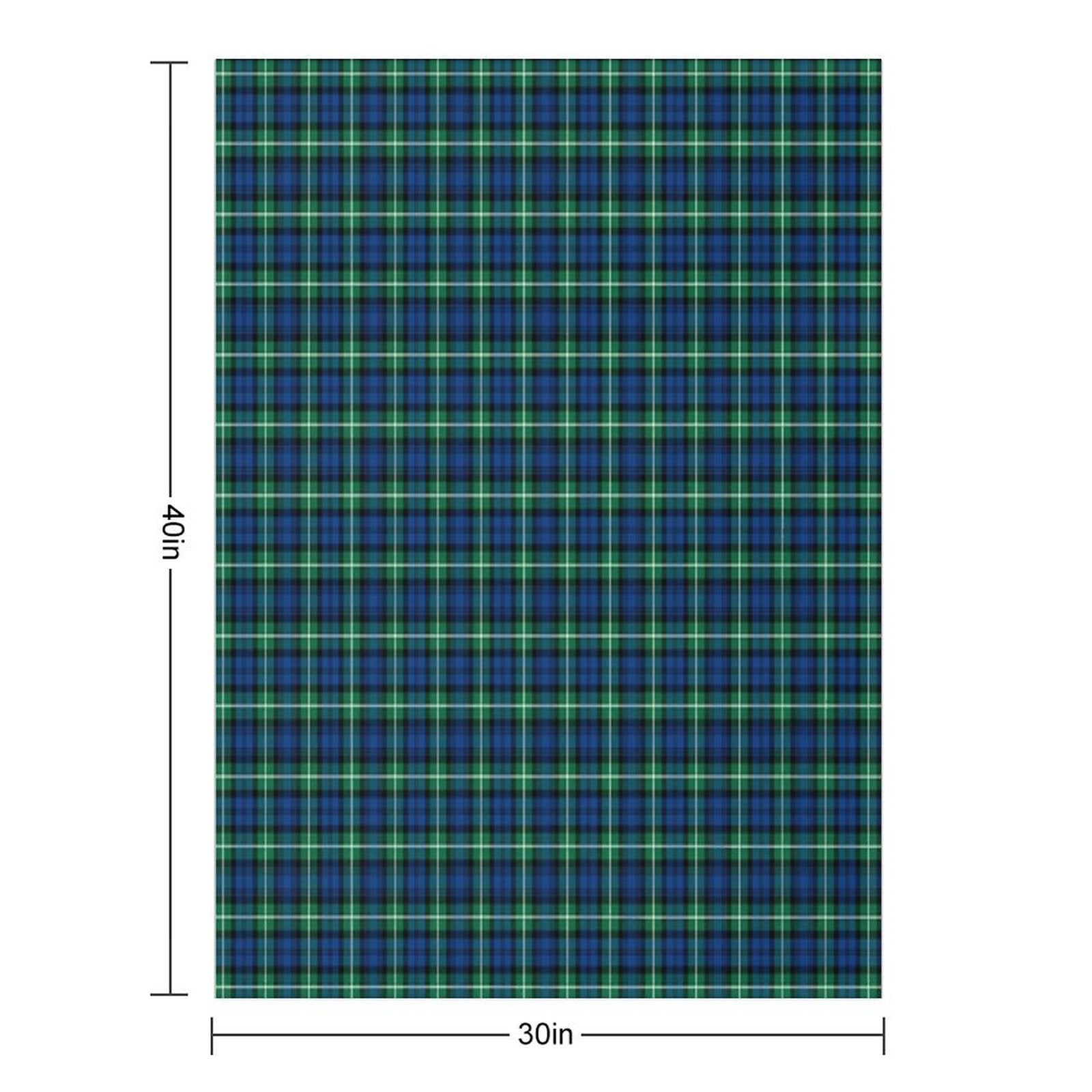 Clan Lamont Tartan Velvety-soft Throw Blanket