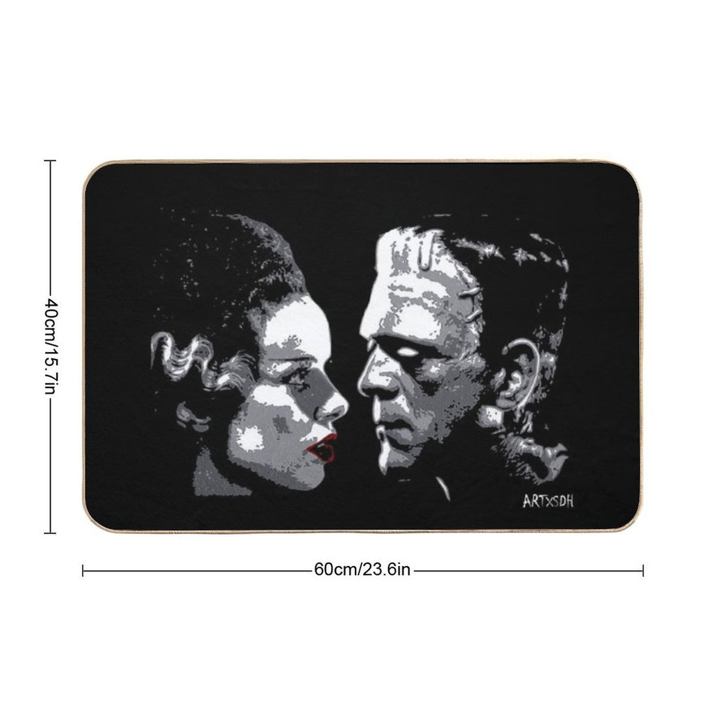 For The Love of Frank  Repositionable Bath Mat
