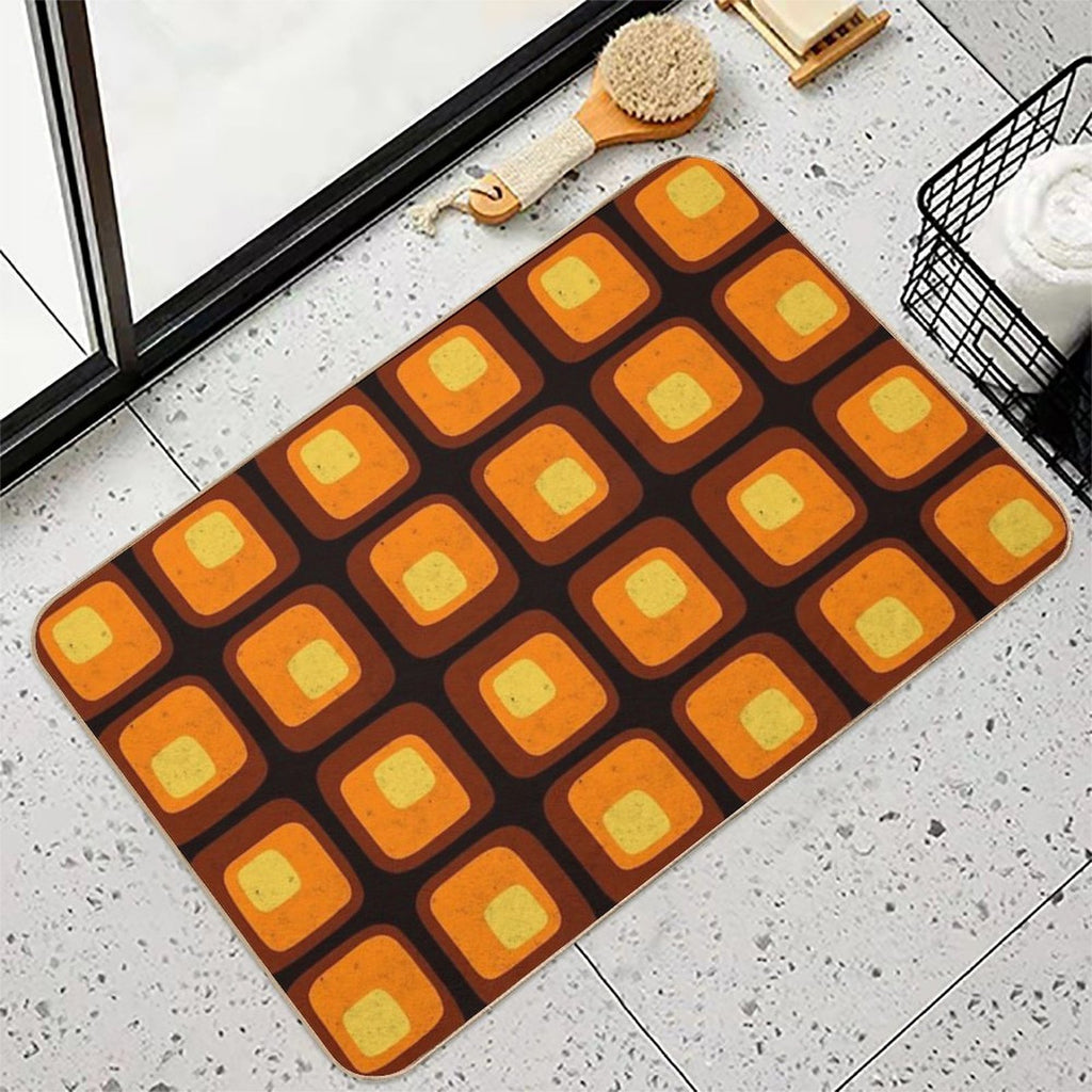 60s Retro Mod  Multi-Purpose Bath Mat