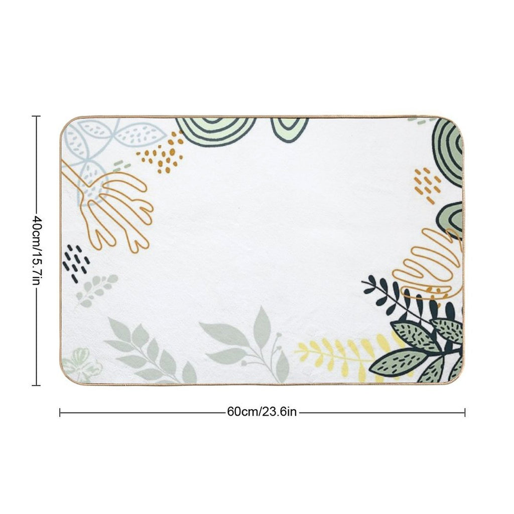 Spring Is Here  Versatile Bath Mat