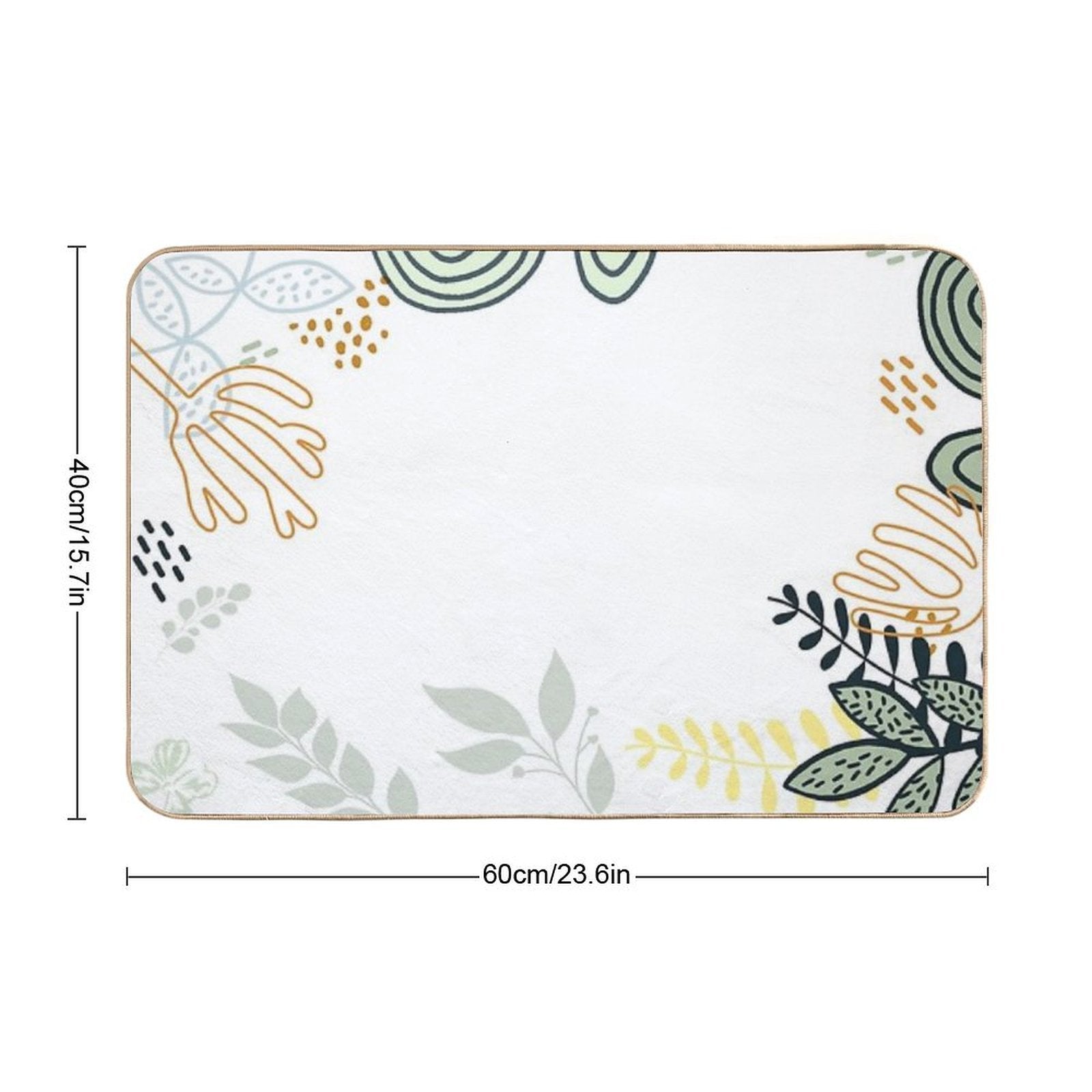 Spring Is Here  Versatile Bath Mat