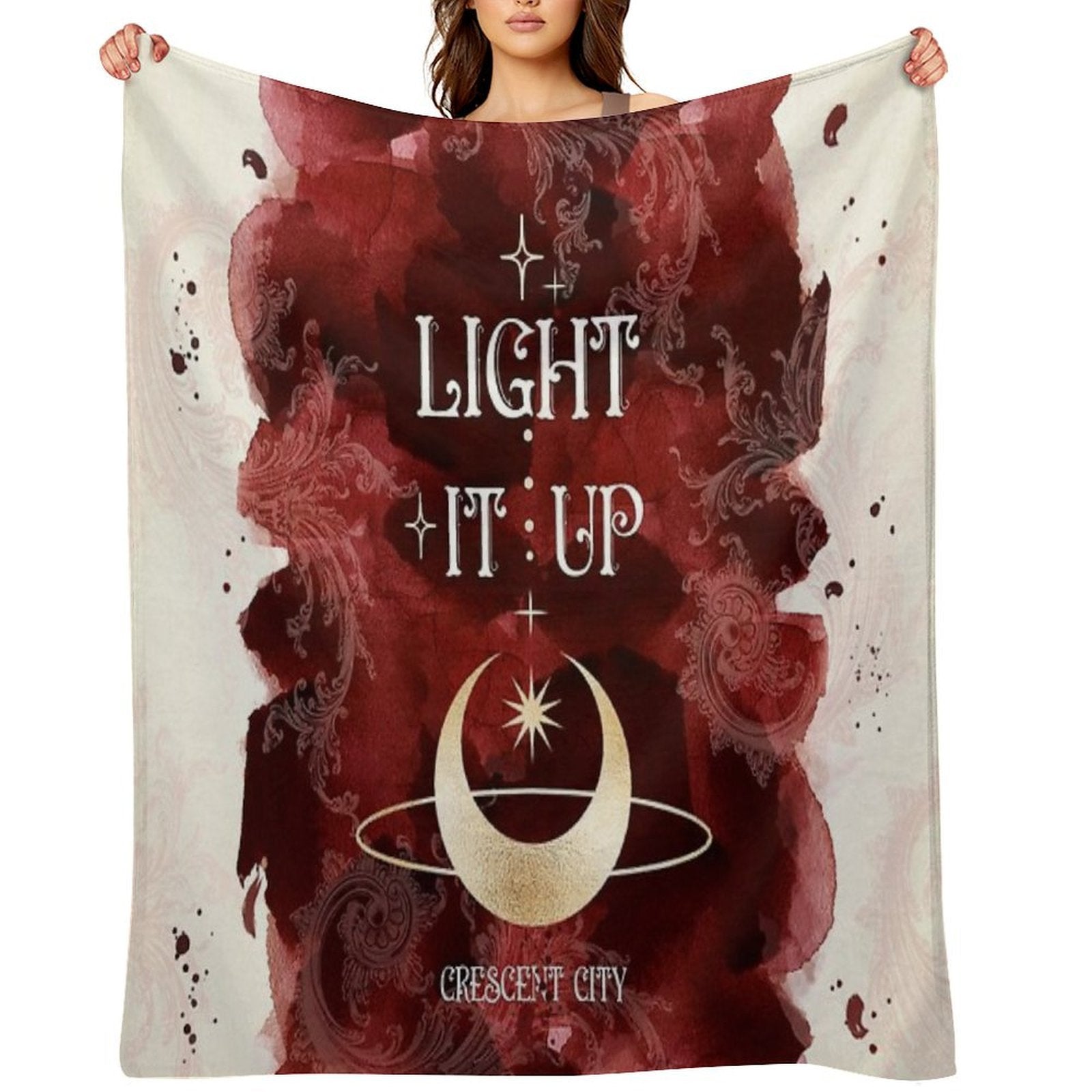 Light It Up - Crescent City Sustainable Throw Blanket