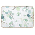Botanical Leaves, Leaf Pattern  Slip-Resistant Bath Mat
