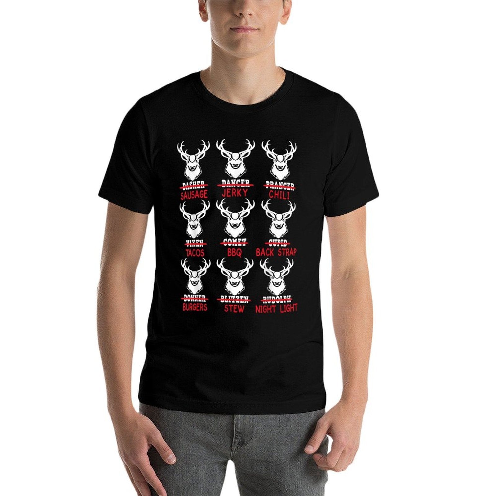 Bow Deer Hunting Youth, Santa Christmas Hunter Kids  Breathable T-Shirt