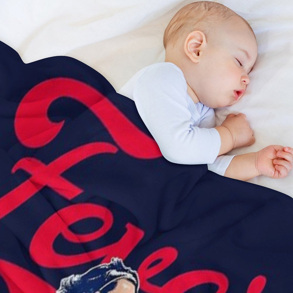Caitlin Clark 22 Sustainable Throw Blanket